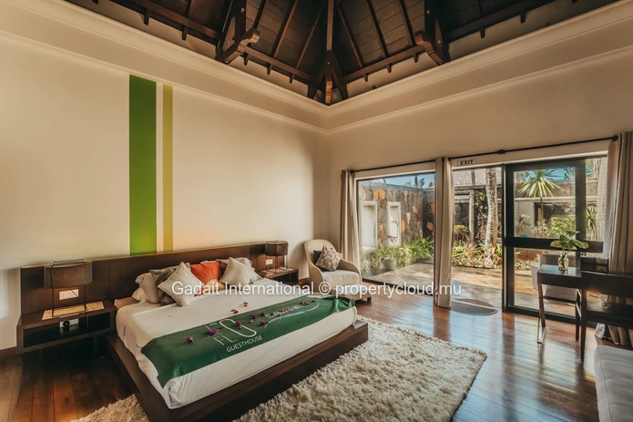 Belle Rivière Villa : 4 bedrooms with pool and sea view, Mauritius
