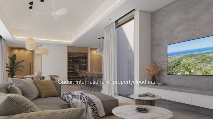 A vendre une Villa contemporaine d'exception dans le domaine de Bel Ombre dans le sud de l'Ile Maurice
