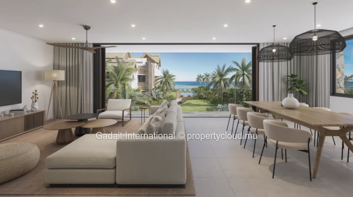 Appartement de Luxe Pieds dans l'Eau à Vendre à l'Île Maurice – Accessible aux Étrangers | Tamarin Côte Ouest