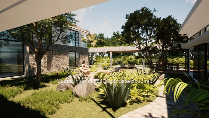 Villa I6 : exceptional bioclimatic villa of 542m² at Beau Champ