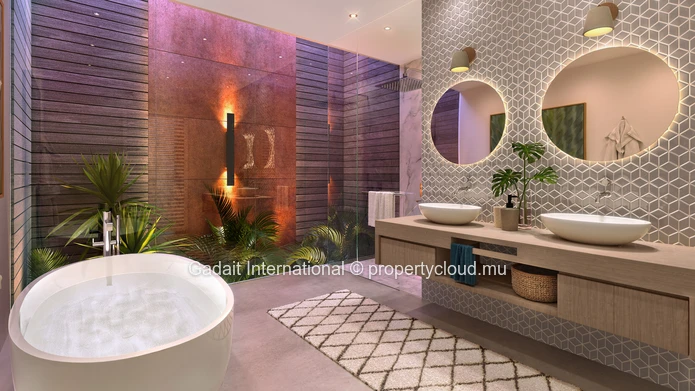 Duplex luxury villa with panoramic ocean view