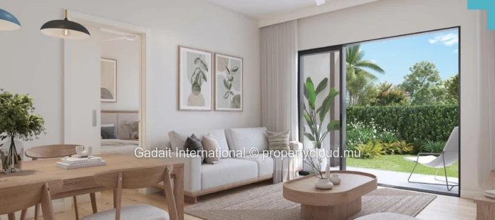 Appartement de Prestige d'une Chambre | Élégance Tropicale à Azuri, Île Maurice