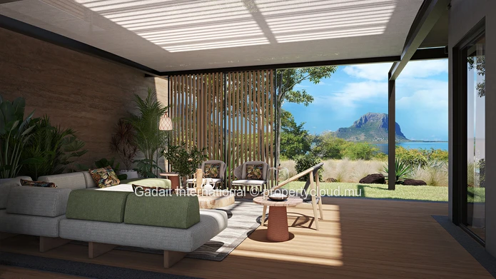 Villa S - Harmonie: villa 4 chambres, accès golf à l'ouest de l'Île Maurice