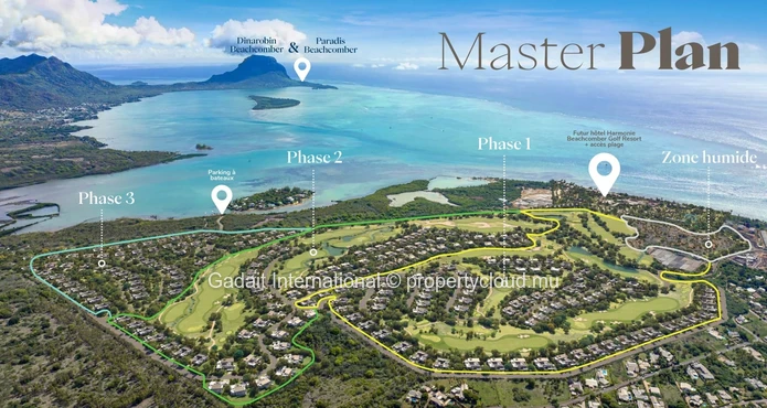 HARMONIE : 204 m² villa with sea view and Le Morne mountain panorama in Rivière Noire