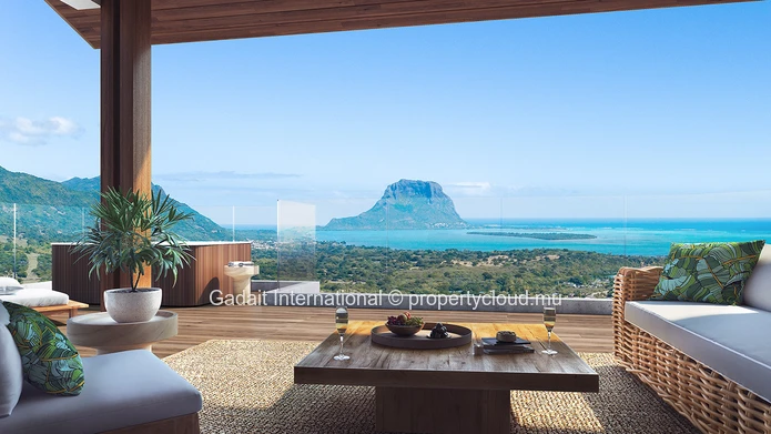 Invest in a magnificent Penthouse with Morne view in the West of Mauritius