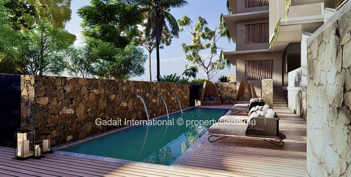 Appartement 3 chambres avec vue sur la réserve de Mont Choisy – Pointe aux Canonniers