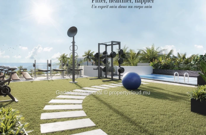 Discover an upscale penthouse in the heart of Tamarin.