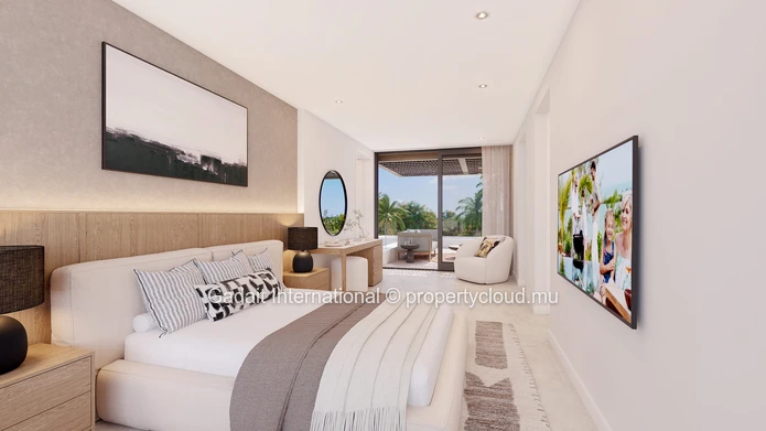 Résidences exclusives au bord du golf : l'élégance tropicale à l'île Maurice