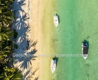 Une résidence luxueuse en bord de mer sur la côte ouest de l'Île Maurice