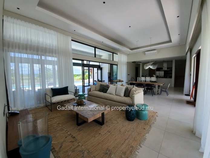 Villa 4 Chambres à Vendre à Anahita Hedonia – Vue Golf & Mer Île Maurice