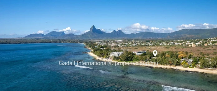 Une résidence luxueuse en bord de mer sur la côte ouest de l'Île Maurice