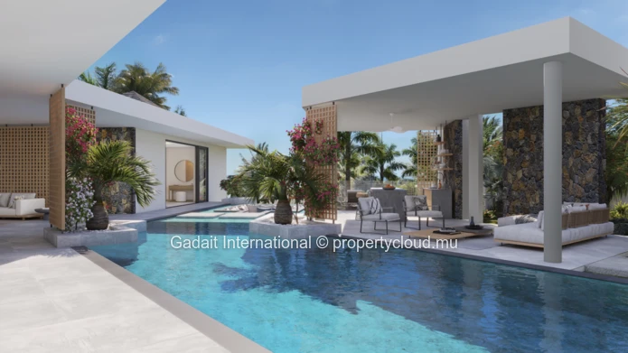 A vendre une Villa contemporaine d'exception dans le domaine de Bel Ombre dans le sud de l'Ile Maurice