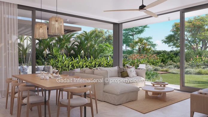 Résidences exclusives au bord du golf : l'élégance tropicale à l'île Maurice