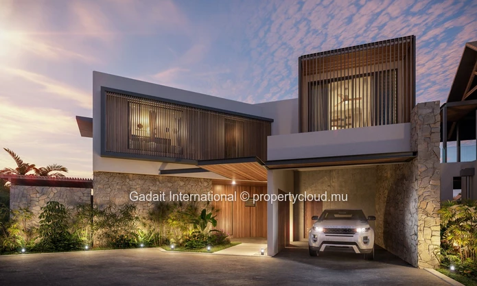 Exclusive penthouse with pool and sea view for sale on the west coast of Mauritius.