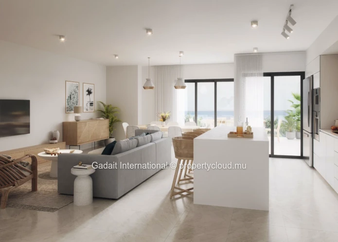 Discover an upscale penthouse in the heart of Tamarin.