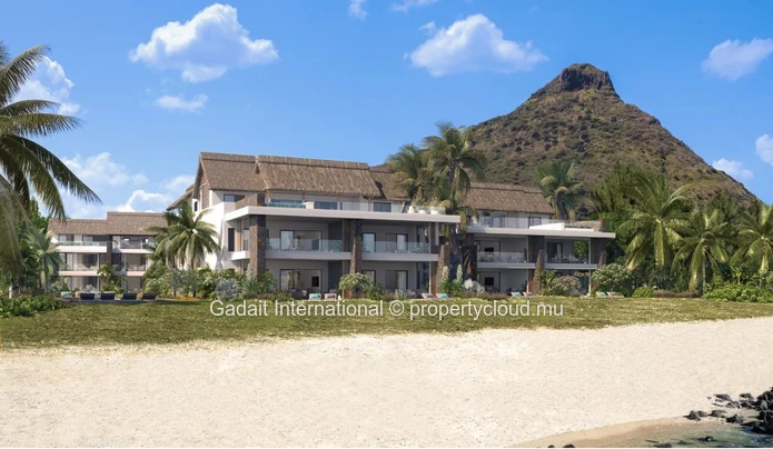 Une résidence luxueuse en bord de mer sur la côte ouest de l'Île Maurice