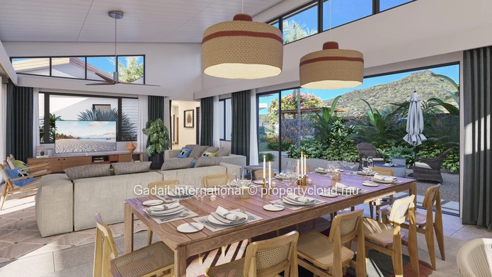 Luxury villa in gated estate with golf and beach access | Mauritius