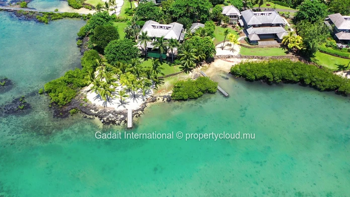 Invest in an ultra private luxury waterfront villa in Mauritius