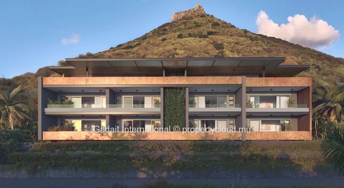 Appartement à vendre avec vue sur la mer à Tamarin, l'Île Maurice