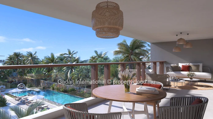 Coconut Grove-C02 : Luxueux appartements à proximité de la plage de Péreybère