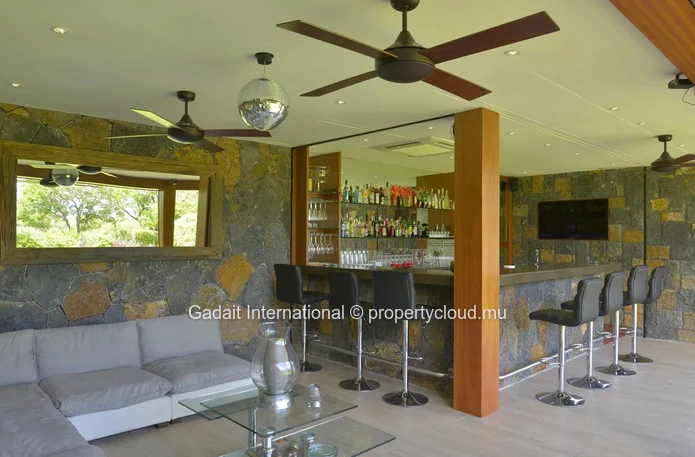 Luxury 5-bedroom villa with private beach for sale in Tamarina, Mauritius