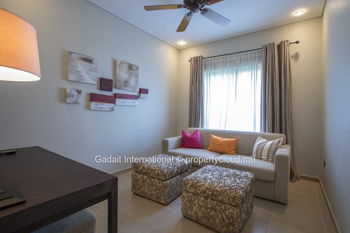 Prestige rental : 2+1 bedroom apartment with private pool & golf view | Anahita Golf & Spa Resort Beau Champ