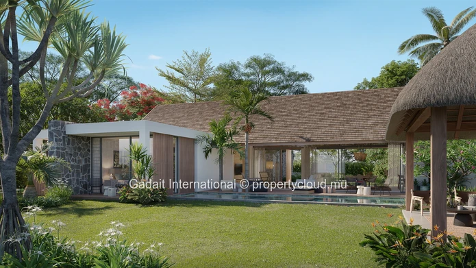 Villa Demera : propriété 1072m², 3 chambres, piscine, jardin - Anahita Beau Champ, Maurice
