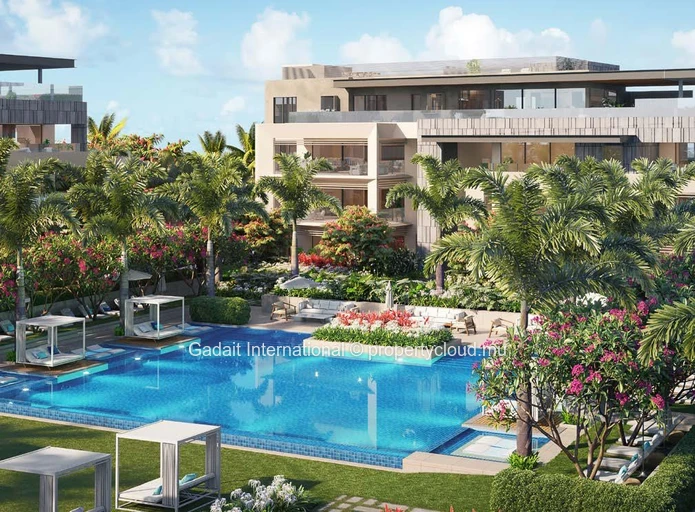 En vente : Appartement de luxe avec vue panoramique et accès golf à Mont Choisy