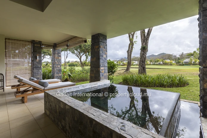 Prestige rental : 2+1 bedroom apartment with private pool & golf view | Anahita Golf & Spa Resort Beau Champ