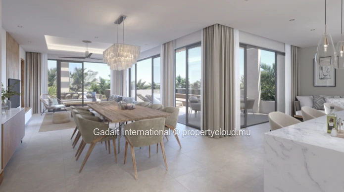 Résidence de Prestige : Appartement de 2 Chambres au Premier Étage à Pereybère