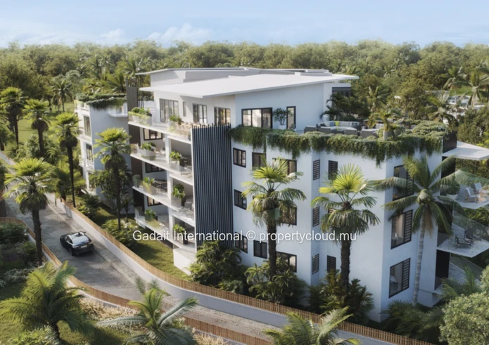 Discover an upscale penthouse in the heart of Tamarin.