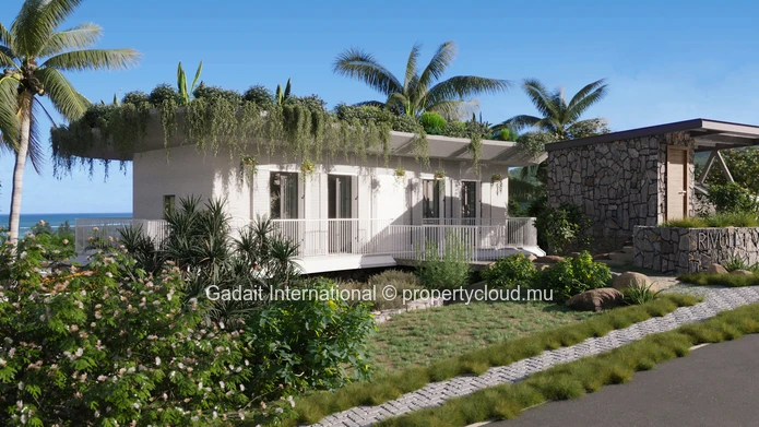 Vivez dans le luxe écologique avec une piscine privée et une vue imprenable.