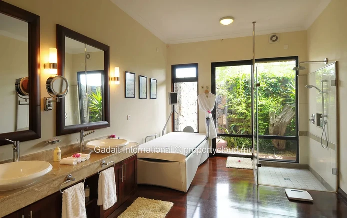 Luxury 5-bedroom villa with private beach for sale in Tamarina, Mauritius