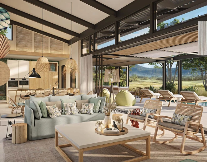 For sale: luxury 3-bedroom villa with private pool and sea view in Rivière Noire