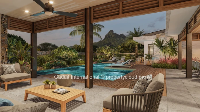 Investissez dans une Villa de standing à Tamarin, 5 chambres en suite, piscine, dans l'Ouest de l'Ile Maurice