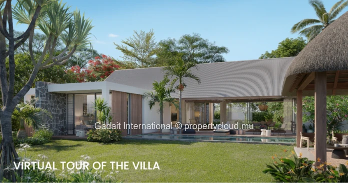Demera: villa de luxe avec accès privilégié aux plages de l'île aux Cerfs, Anahita Beau Champ