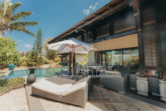 Belle Rivière Villa : 4 bedrooms with pool and sea view, Mauritius