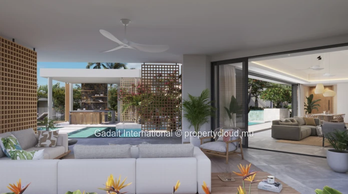A vendre une Villa contemporaine d'exception dans le domaine de Bel Ombre dans le sud de l'Ile Maurice