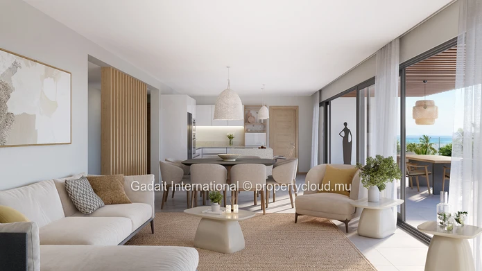 Coconut Grove-A04: 3-bedroom apartment with breathtaking views at Cap Malheureux