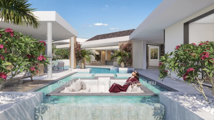 A vendre une Villa contemporaine d'exception dans le domaine de Bel Ombre dans le sud de l'Ile Maurice