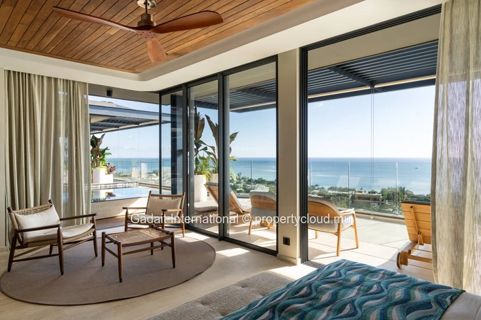 Penthouse LOÉ – An Exceptional Rental in Rivière Noire, Mauritius