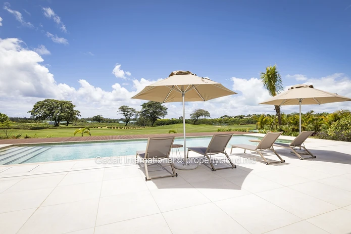 Villa contemporaine de 4 chambres avec vue sur golf à Anahita, Île Maurice