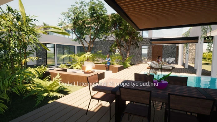 Villa I7: une oasis contemporaine de 560,7 m² au cœur du resort Anahita
