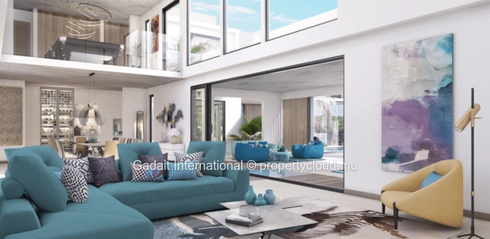 Invest in a luxury villa on the Anahita golf course in the east of Mauritius