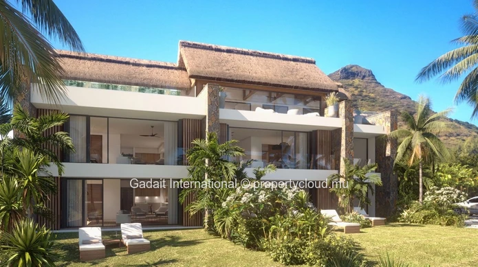 For Sale Elegant seafront Apartment, an incomparable living environment in the heart of the west coast of Mauritius