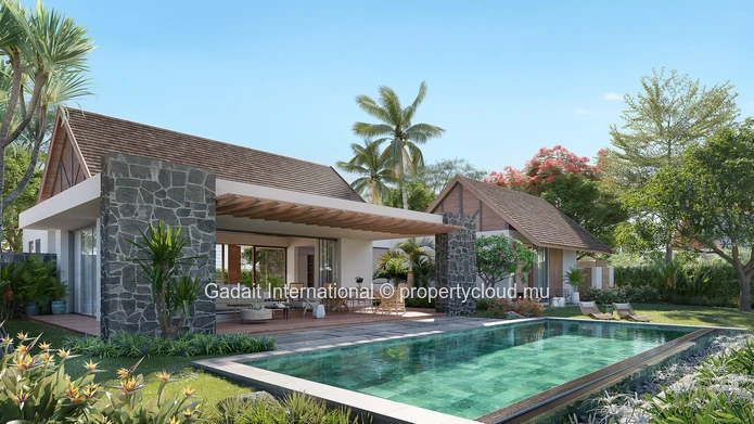 Villa Demera C27 : propriété 1101m², 3 chambres, terrasse spacieuse, piscine - Anahita Beau Champ