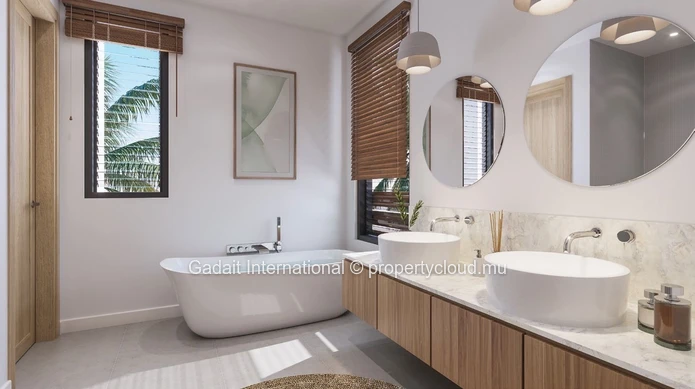 For Sale Elegant seafront Apartment, an incomparable living environment in the heart of the west coast of Mauritius