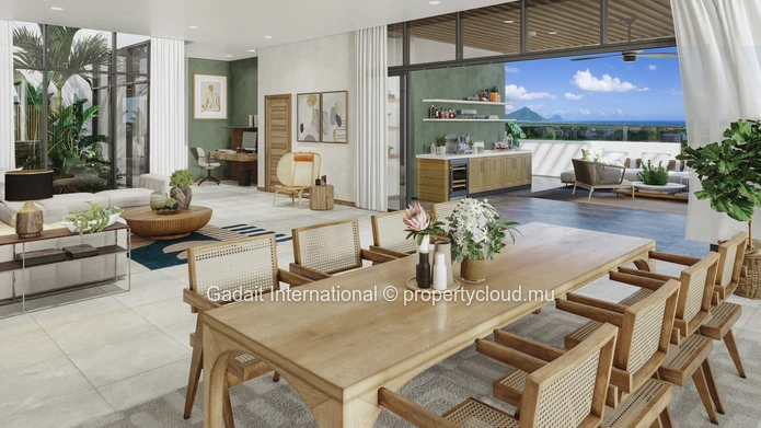 Bijou Penthouse 3: penthouse with private pool and panoramic terrace in Cascavelle