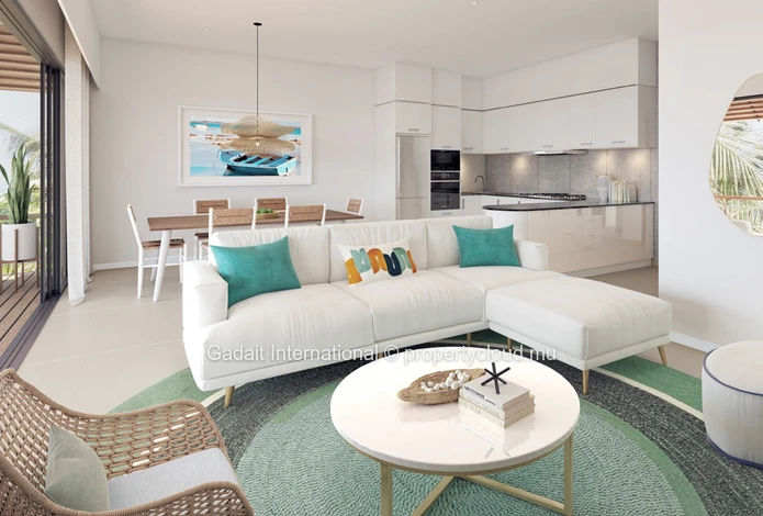 À vendre, villa de 3 chambres avec piscine à Pointe d'Esny Maurice