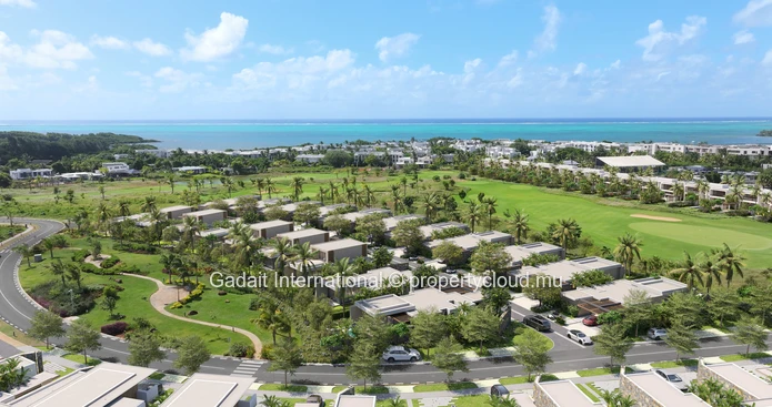 Invest in a luxury 2 bedroom villa with golf view in Azuri, Mauritius